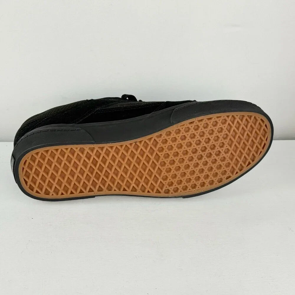 Men's 11 - VANS Chukka Push Suede Skate Shoes -Blackout - 507452